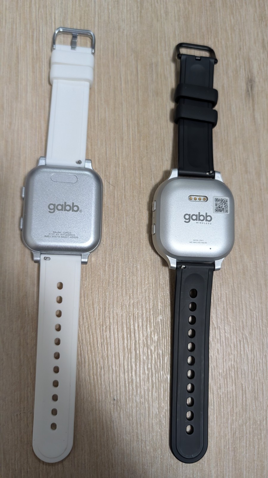 Lot of 2 Gabb Kids Watch ZW21/GW23 No charbger Parts/Repair