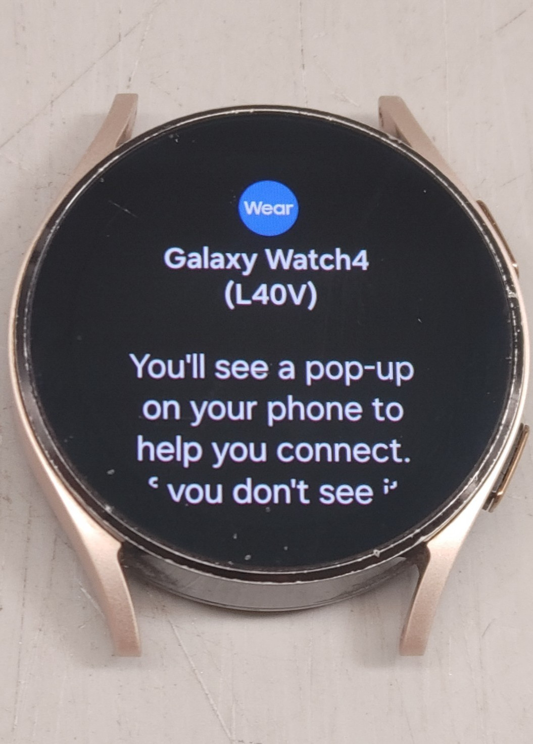 Samsung Galaxy Watch4 40mm Pink Gold 16GB Wi-Fi SM-R860