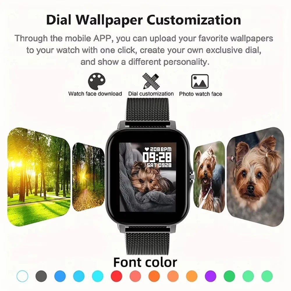 2026 New Y13 Pro Max Smart Watch Bluetooth Call Sports Fitness Tracker US Stock