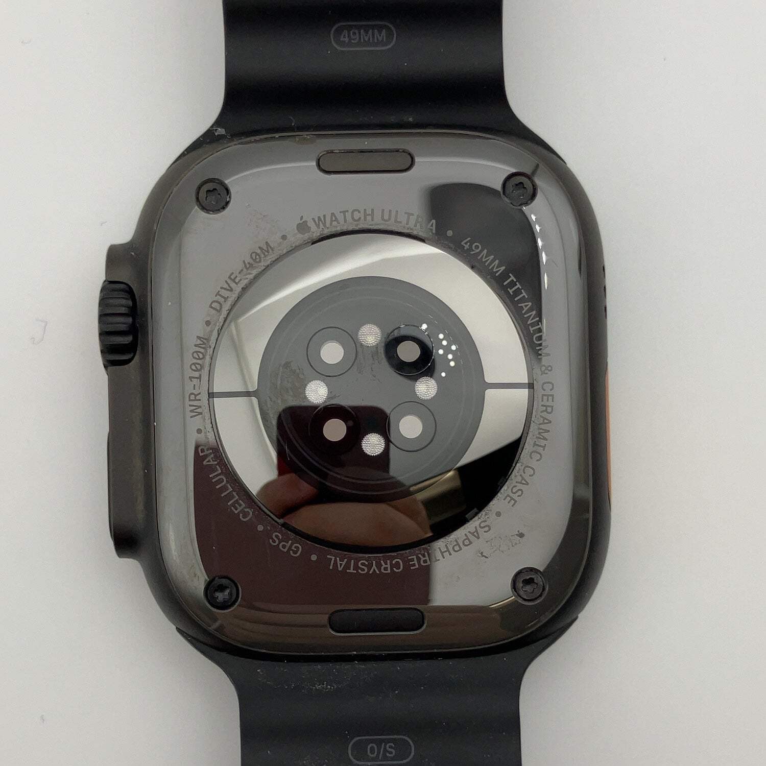 Unlocked Apple Watch Ultra 3 49MM Black Titanium Black Ocean Band MF0J4LW/A
