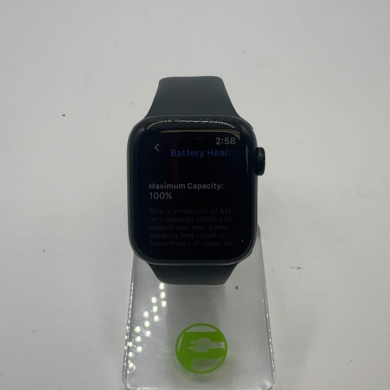 GPS Only Apple Watch SE 3 40MM Midnight Aluminum Black Sport Band MEP94LW/A