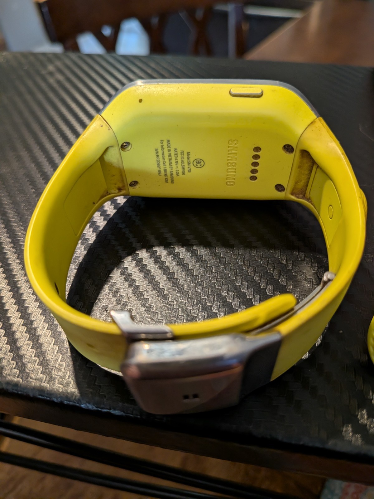 FOR PARTS – Samsung Galaxy Gear (SM-V700) 41mm Stainless Steel Smart Watch