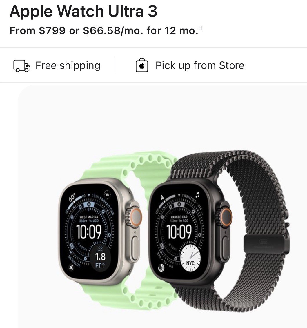 Apple Watch Series 3 GPS 42mm Silver Aluminum Case White Sport Band – MTF22LL/A