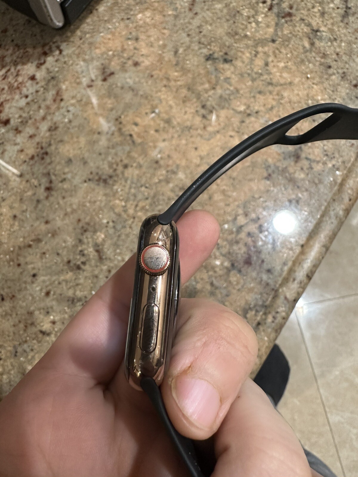 Apple Watch Series 5 44MM Gold Stainless Steel Case