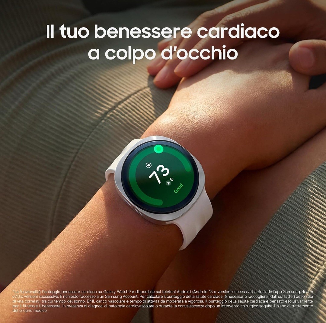Samsung Galaxy Watch9 Graphite ITA🇮🇹 44mm BT+LTE NEW 2 YEAR WARRANTY!