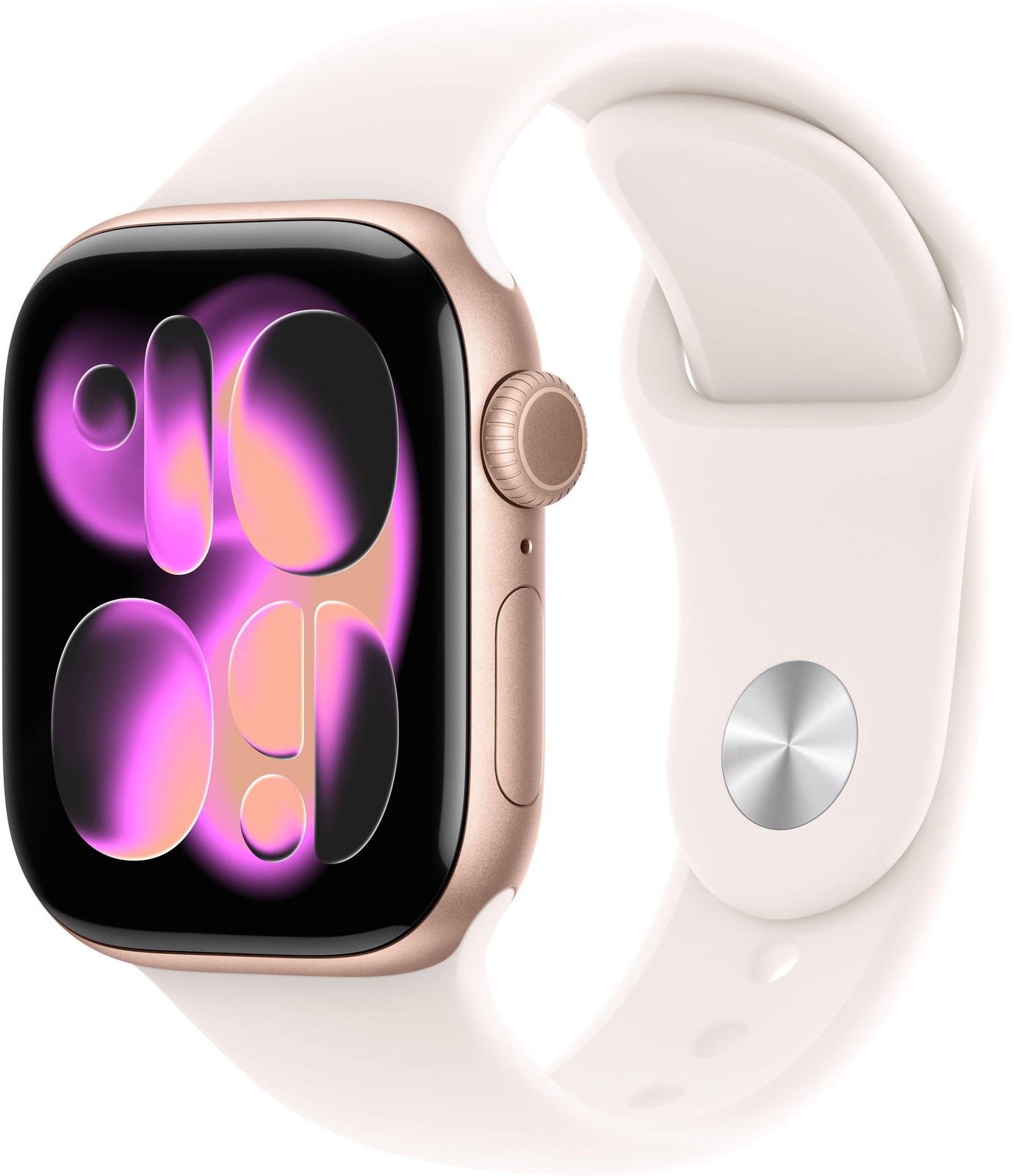 Apple Watch Gen 11 Series 11 42mm Rose Gold Aluminum – Light Blush Sport Band