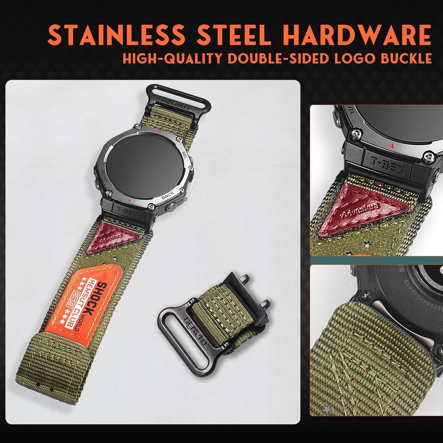 Replacement Wristband for T-Rex 3 Smartwatch