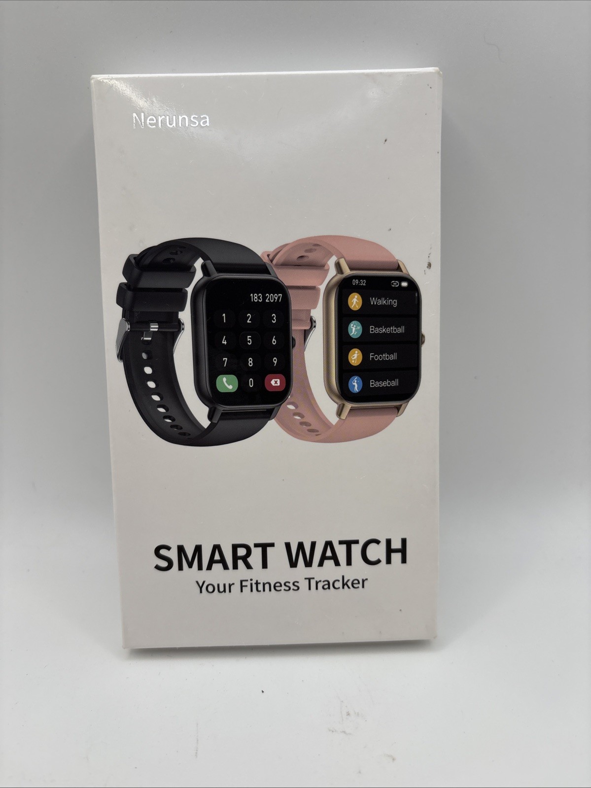 Smart Watch Fitness Tracker Pink Touch Screen New
