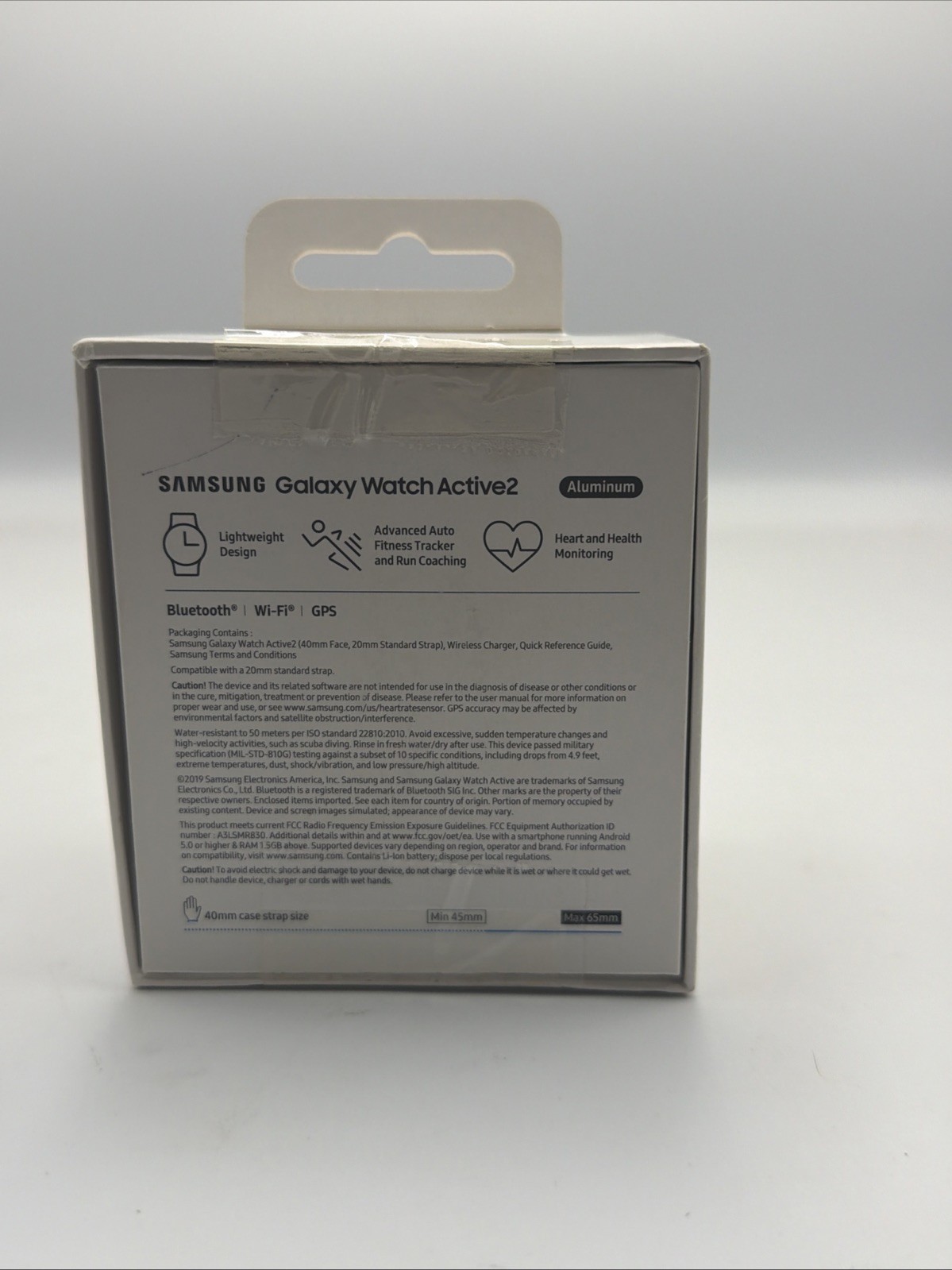 Samsung Galaxy Watch Active 2 SM-R830 40mm Aluminum Case with Sport Band…