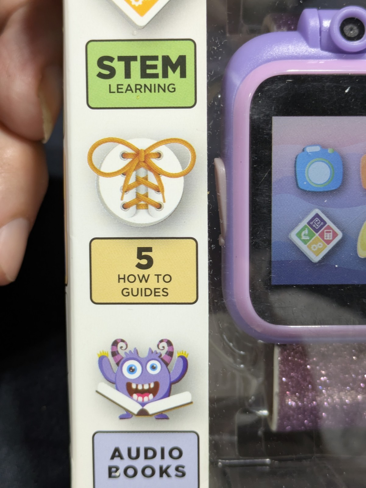 NEW – iTECH Jr. Kids Touch Screen Smartwatch – Purple Galaxy band