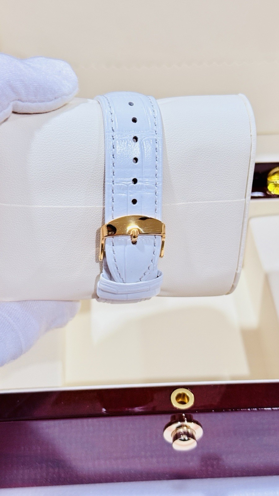 Custom 24k Gold 46mm Samsung Galaxy Watch8 Classic White | LTE Bluetooth GPS