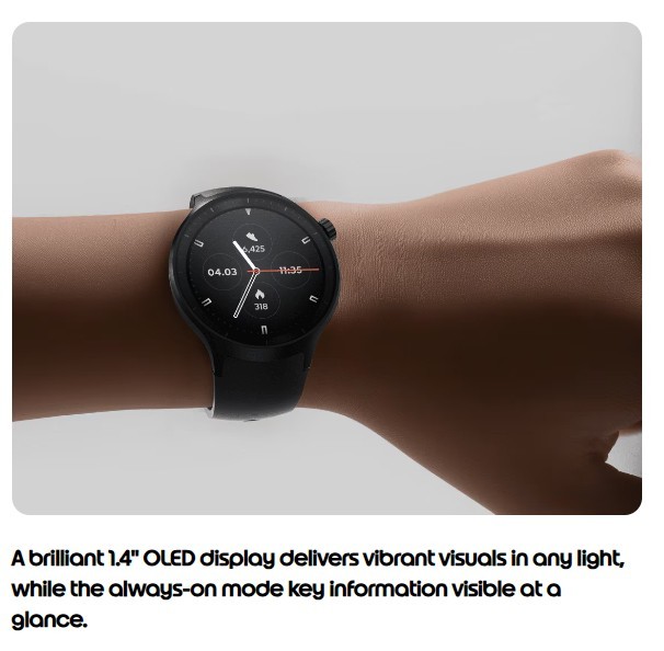 Motorola Moto Watch 2026 (XT2547) Customze, Polar Fitness Tracking, moto ai
