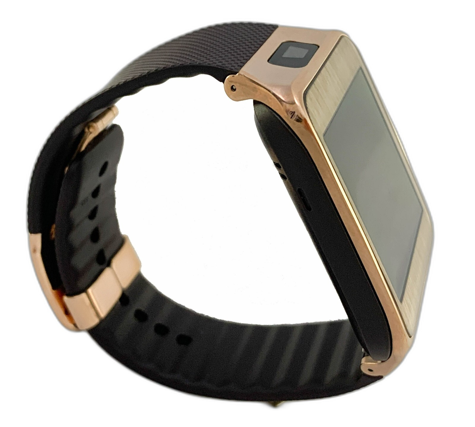 Samsung Watch Gear 2 SmartWatch w. Front Camera – Black and Brown