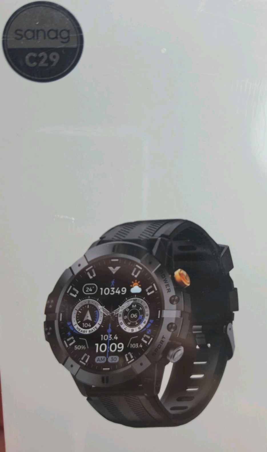 Sanag C29 Smartwatch for Men Or Women for Android and iOS