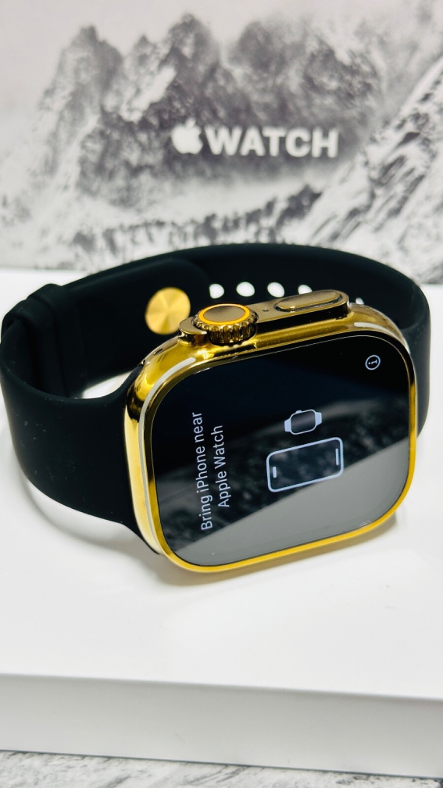 Polishing and Anodizing Gold Service for Apple Watch ULTRA – No Watch Included