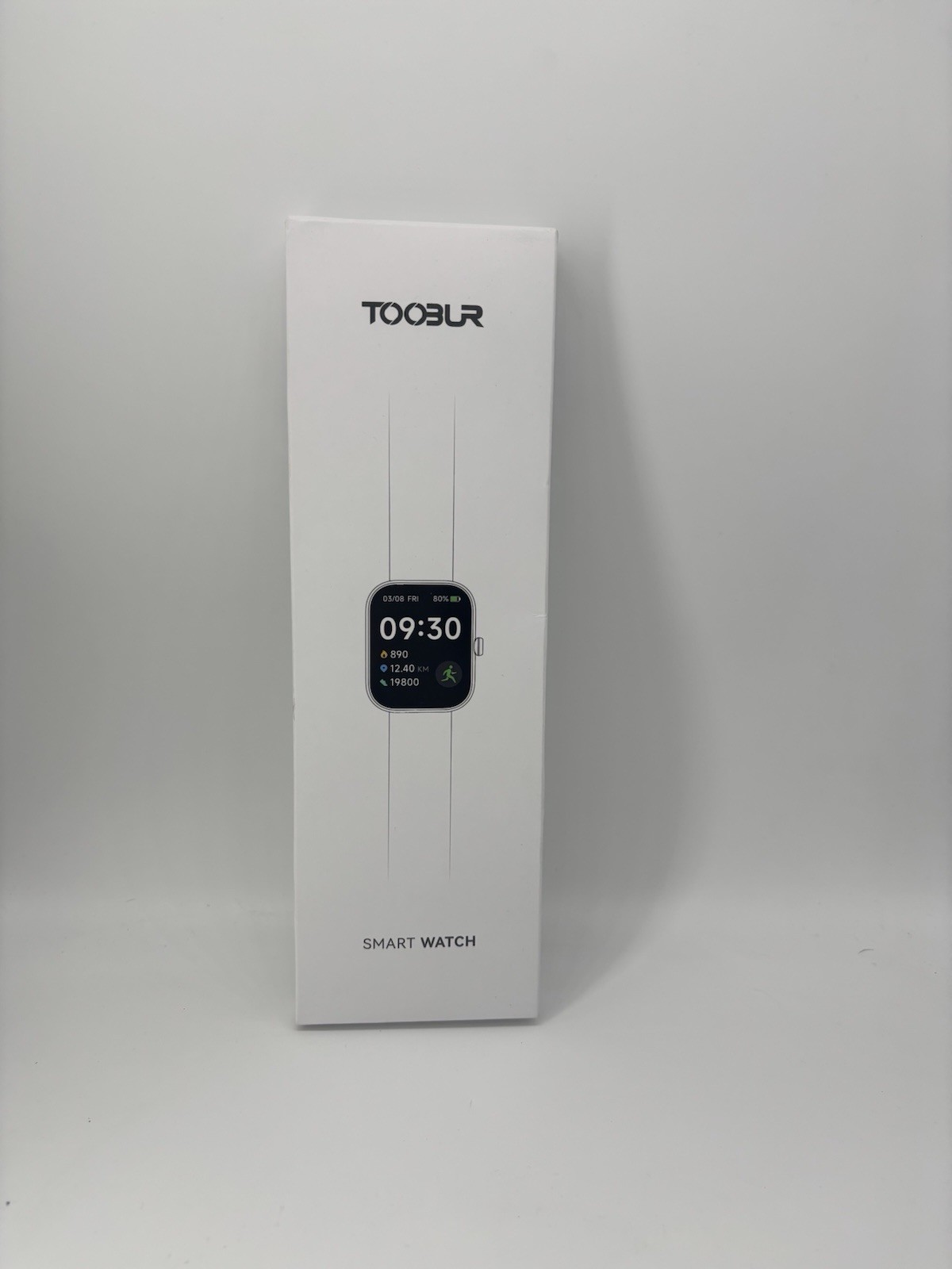 Toobur IDW20 Smart Watch – New in Box Bluetooth Fitness Tracker