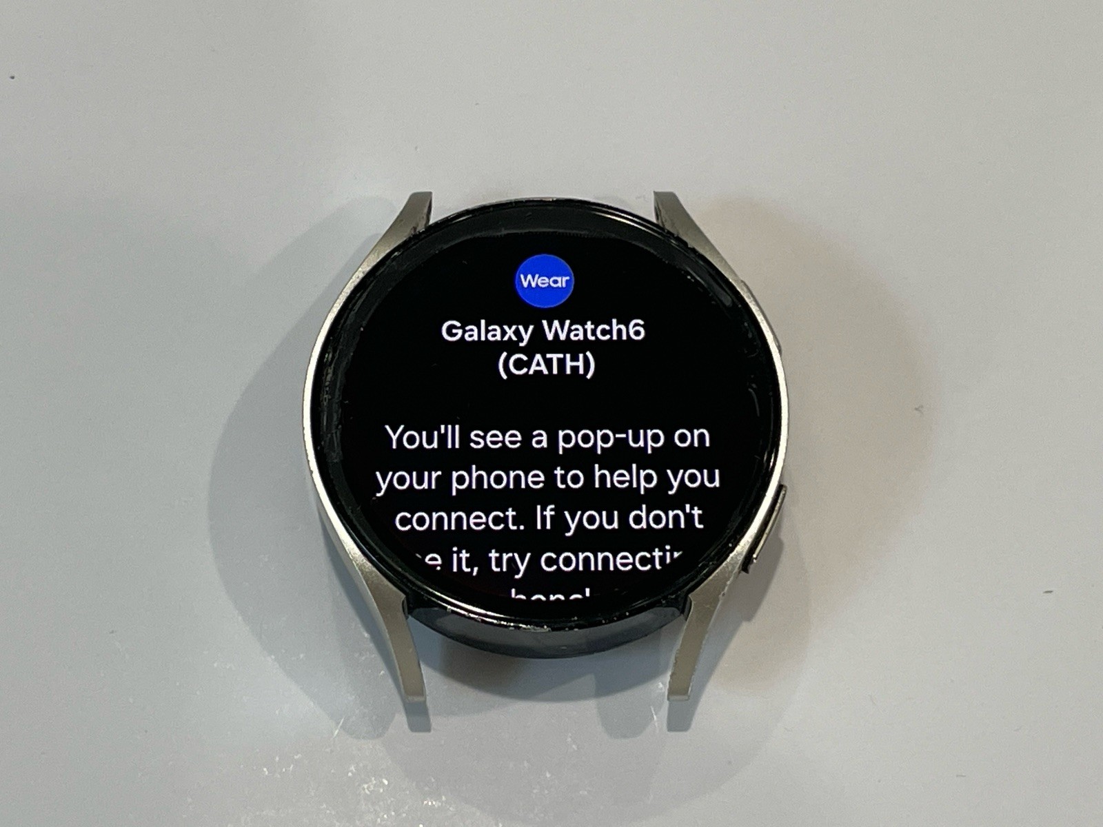 Samsung Galaxy Watch6 SM-R930 40mm GPS – Damaged – Screen Issue