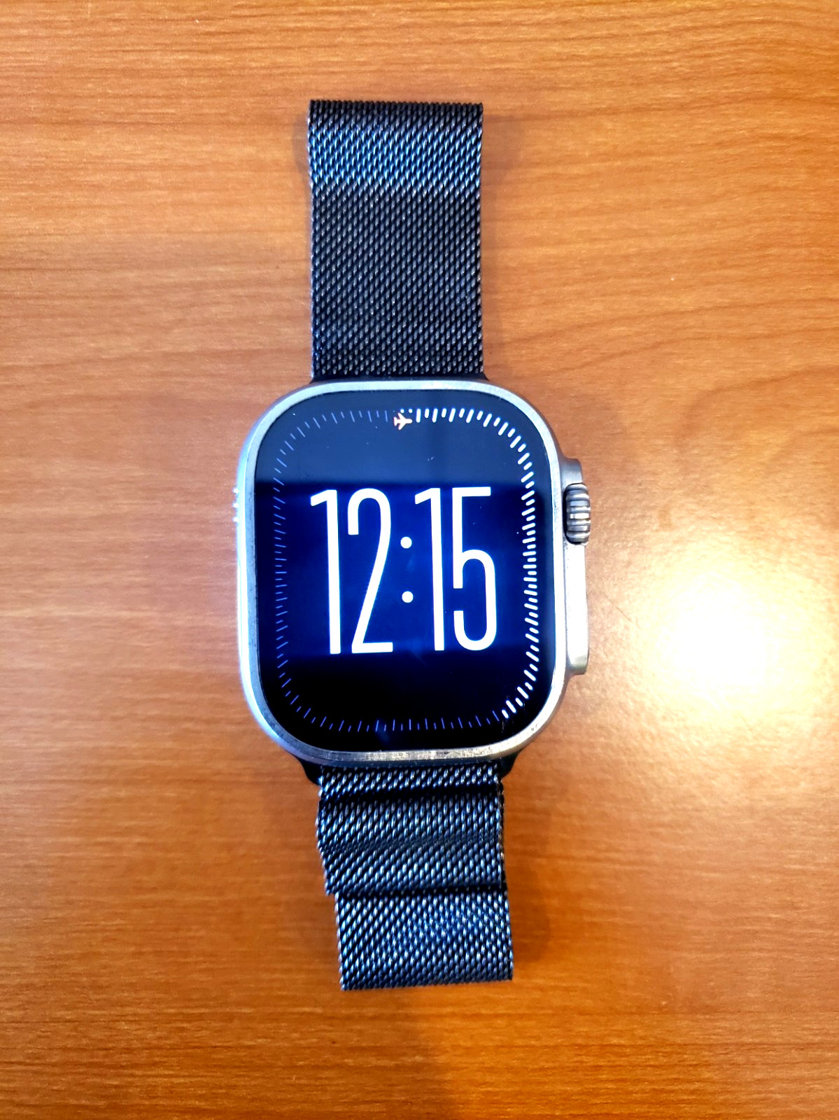 Apple Watch Ultra 49mm Titanium Case Black Alpine Loop (Excellent Condition)