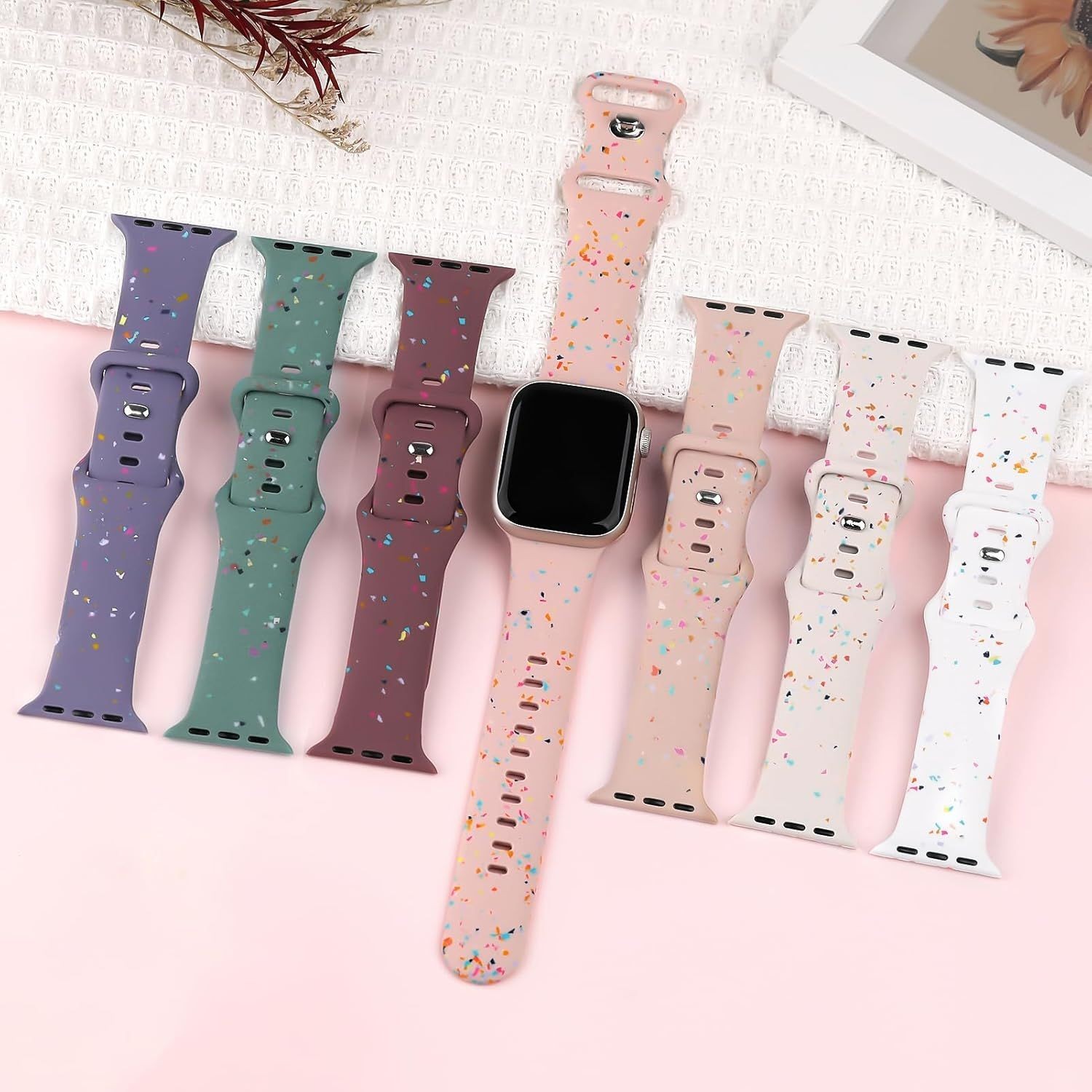Only Case For Apple Watch Series 11 10 9 8 7 6 5 4 3 SE 3/2nd 40mm 41mm 44mm Sil