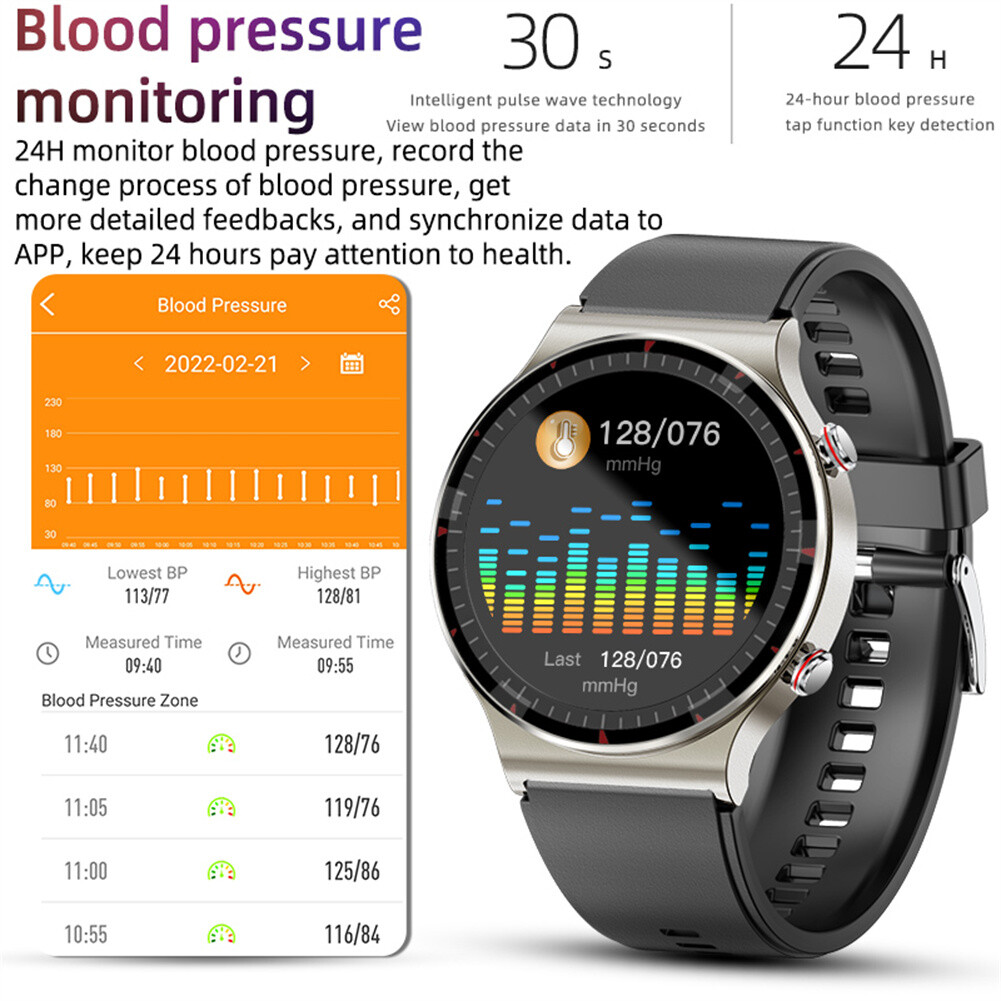 Smart Watch Bluetooth Call Smartwatch Men Waterproof Fitness Activity Tracker