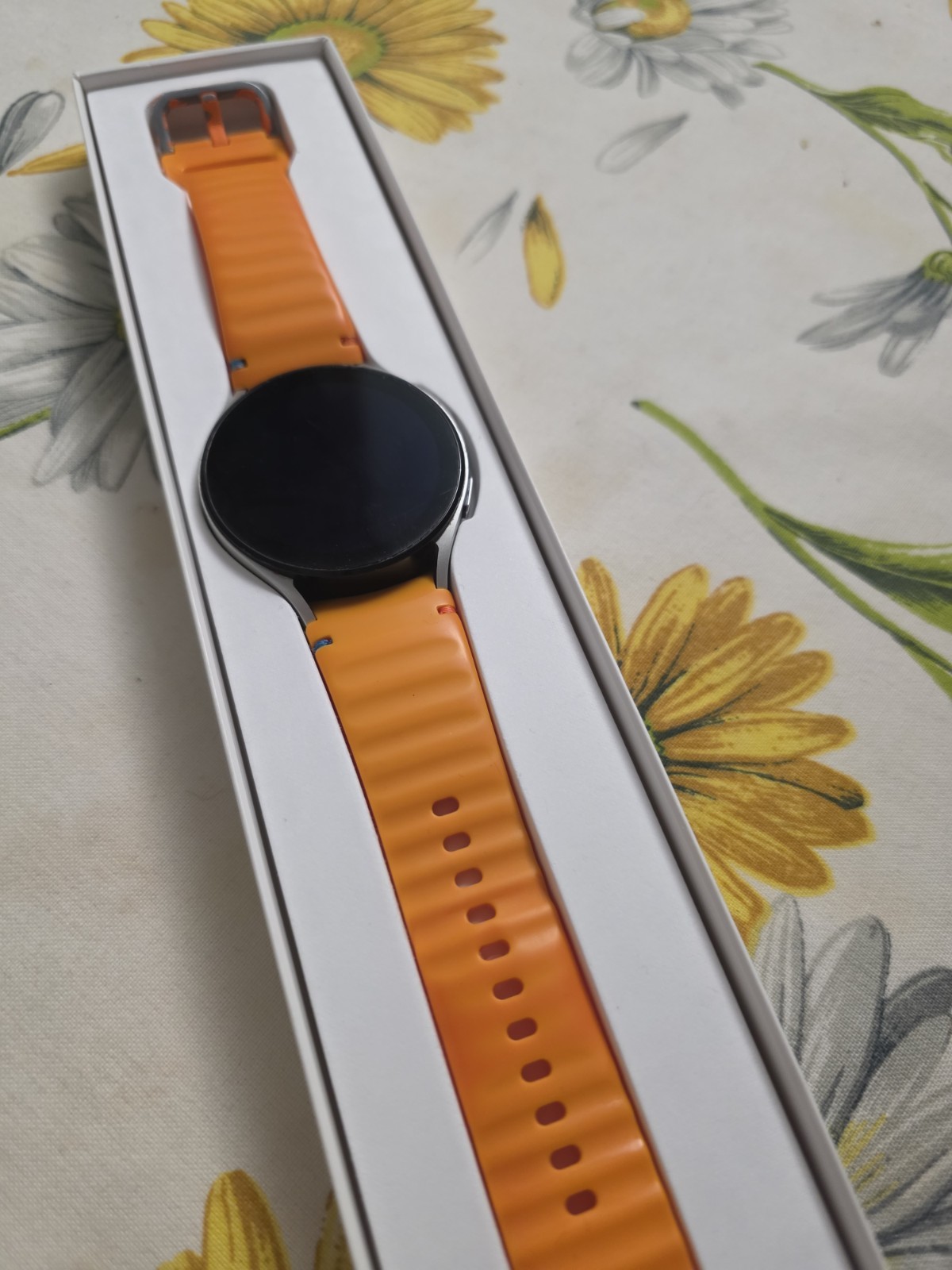 SAMSUNG GALAXY WATCH 4 LTE 44MM SM R875 AMOLED 16GB NFC SILVER WHITE SMARTWATCH