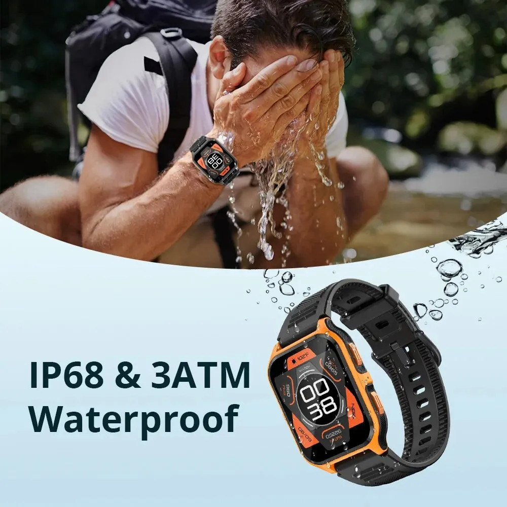 COLMI P73 1.9″ Bluetooth Call Smartwatch For Xiaomi Android IOS, IP68 Watch