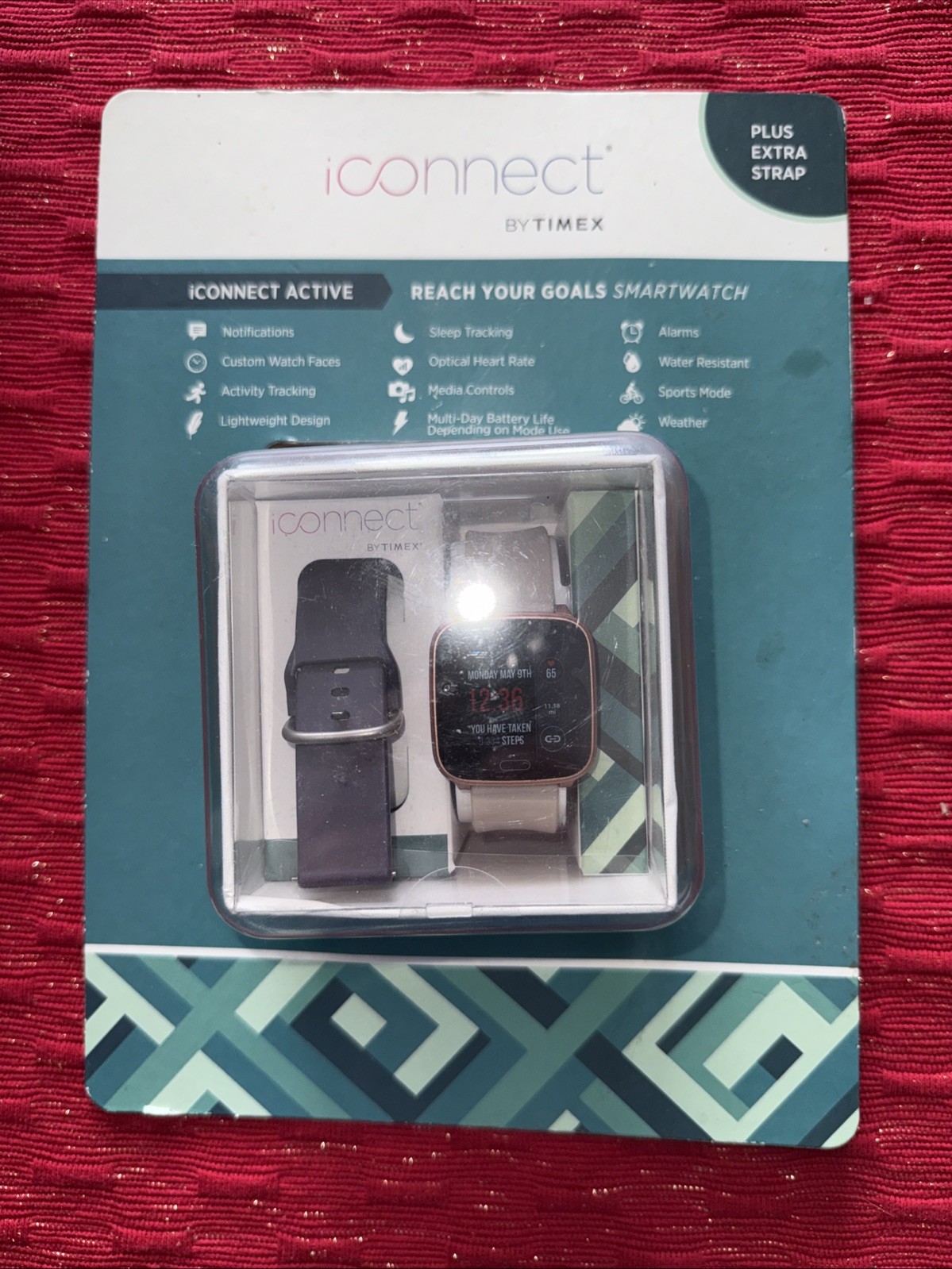 TIMEX iConnect Men’s Active Smartwatch Bundle with Extra Strap
