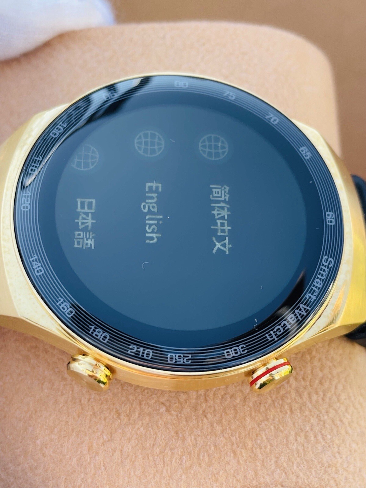 Custom 24k Gold Plated Suinsist Smartwatch 2021 Model