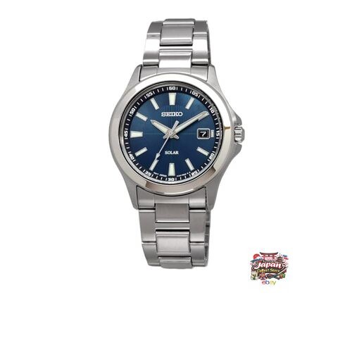 [Seiko] SEIKO Solar Quartz SOLAR QUARTZ Watch SBPN071 Silver Blue Men’s