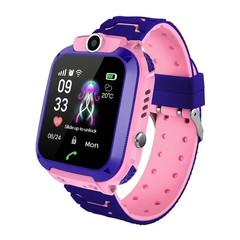 Lenovo 2027 New 5G Kids Smartwatch GPS Tracker SIM Card Call SOS Camera Waterpro