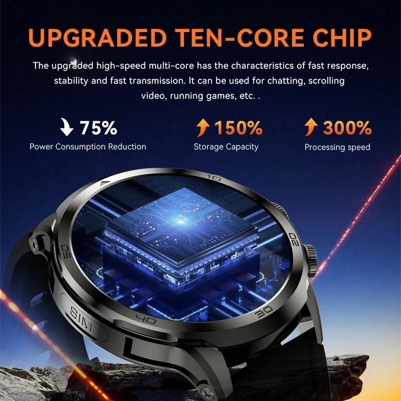 H19 32g Ram 256 Rom 1.95 4G Android 8.1 HD Rotating Camera GPS 1990mAh black