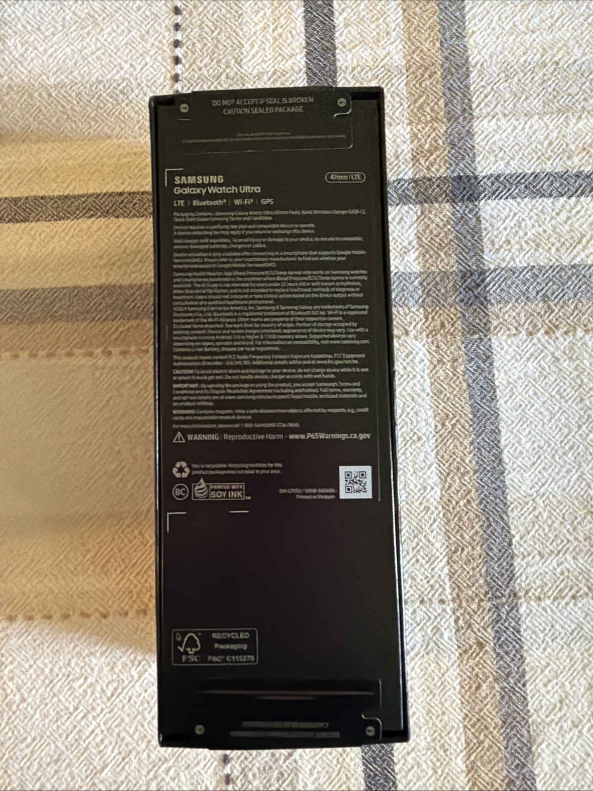 Samsung Galaxy Watch Ultra 47MM LTE Titanium Gray BRAND NEW