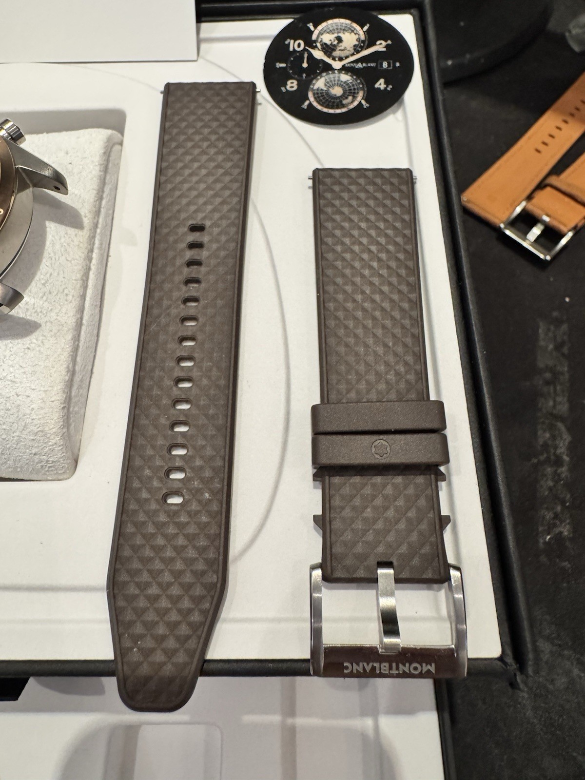Montblanc Summit 3 Titanium and Rose Gold – Ref. 131798 – Full Set of 4 Straps