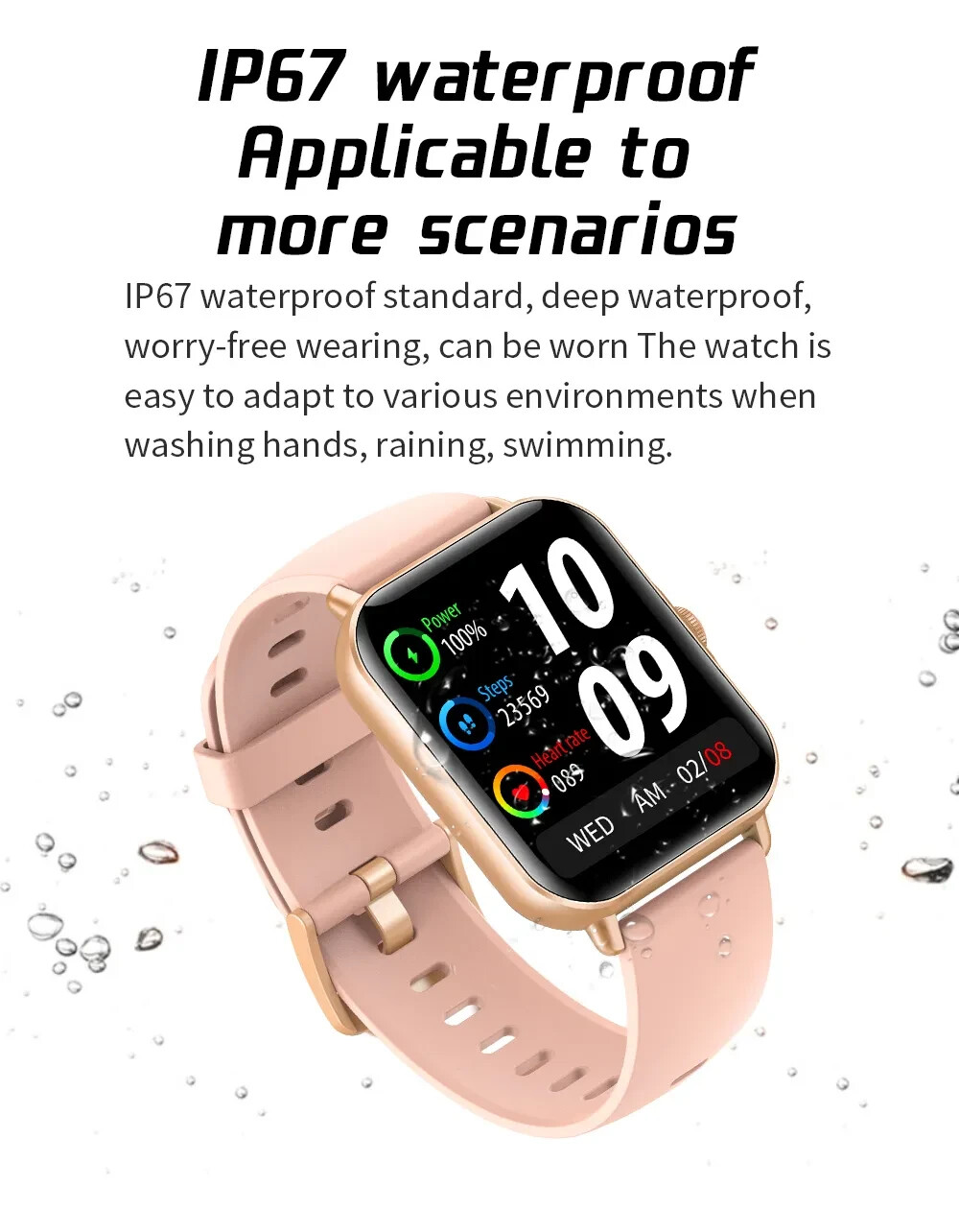 2022 New BT Answer Call Smart Watch Men Full Touch Dial Call Fitness Tracker IP6