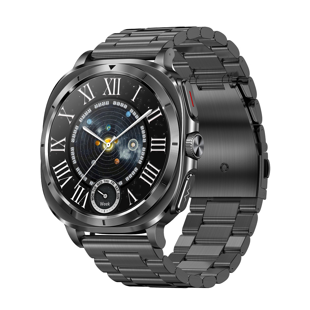 Sport Smart Watch ECG Health Monitoring Voice Assistant SOS Waterproof NFC ET492