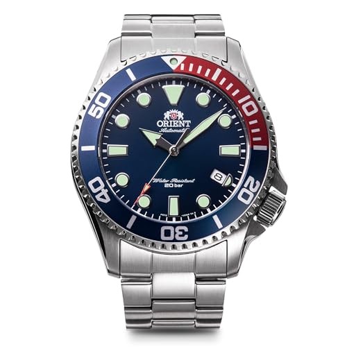 ORIENT Watch Mako Automatic Diver’s Watch RN-AC0K03L Men’s Navy NEW
