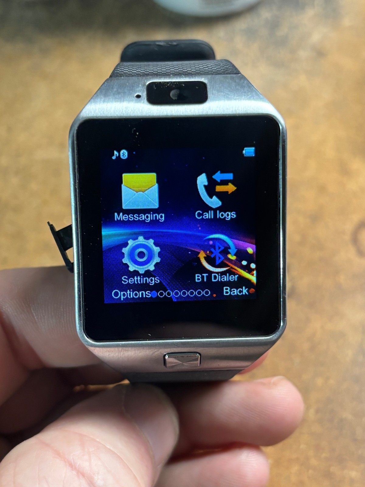 Lot 2 SMART WATCH DZ09 Android Mac ? wireless Men Women UNISEX Powers on UNTEST