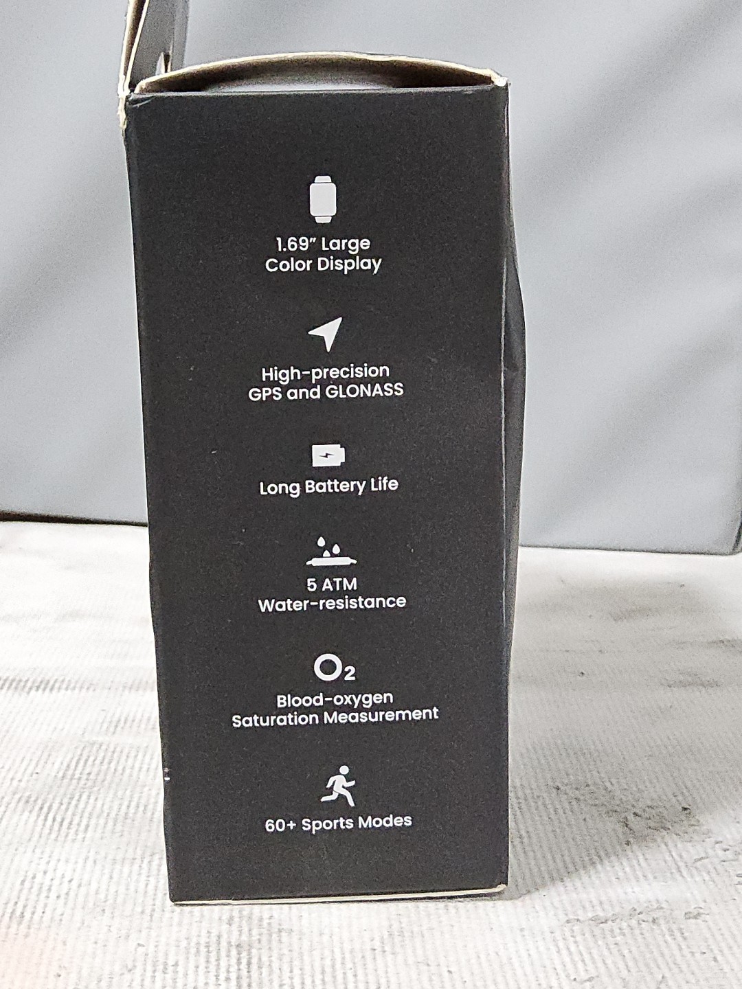 +Amazfit Bip 3 Pro 43mm Smartwatch with Heart Rate Monitor – Black – NewOpenBox