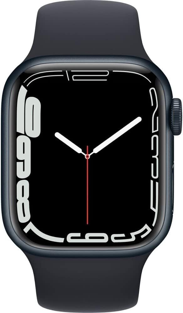 Apple Watch Series 7 (GPS + LTE) 45MM Midnight Aluminum Case Midnight Sport Band