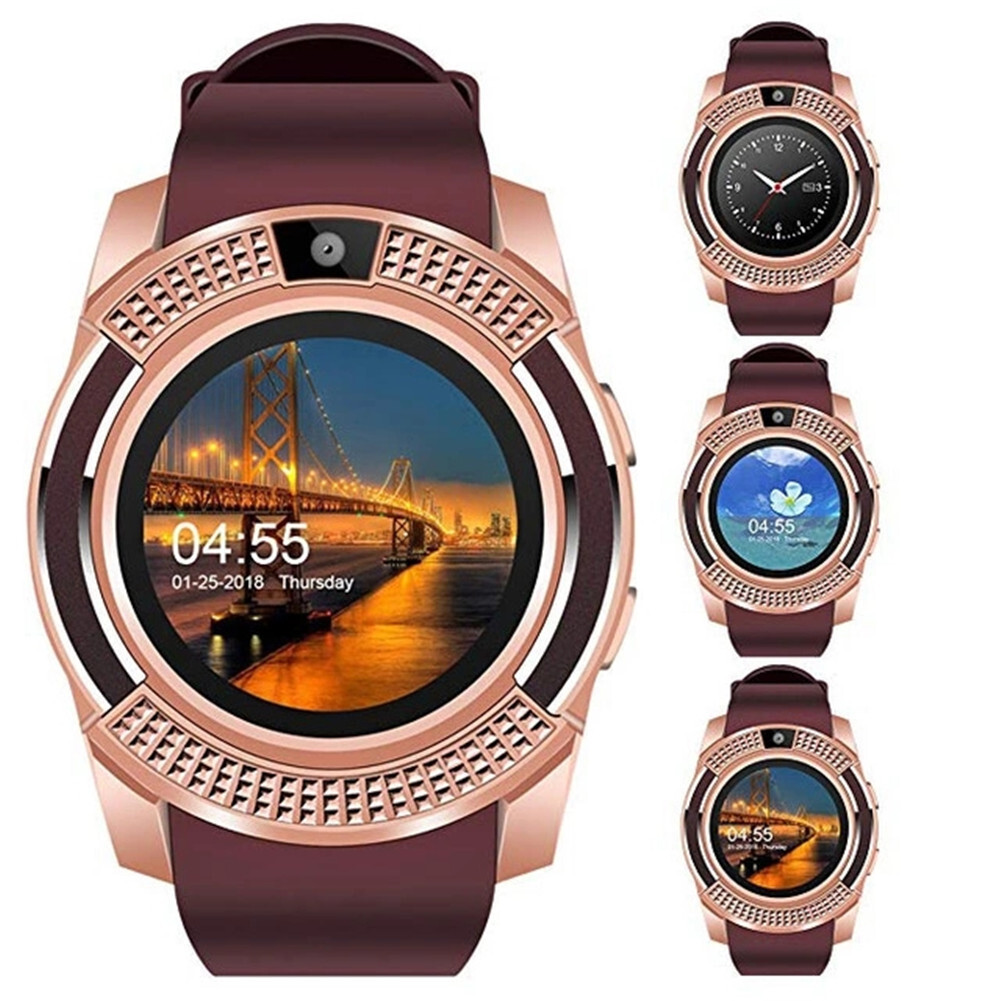 Bluetooth Smart Watch Unlocked Phone Sports Fitness Tracker for Men Women Teens