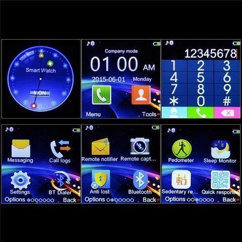 New Unlocked GSM Phone Call Bluetooth Smart Watch