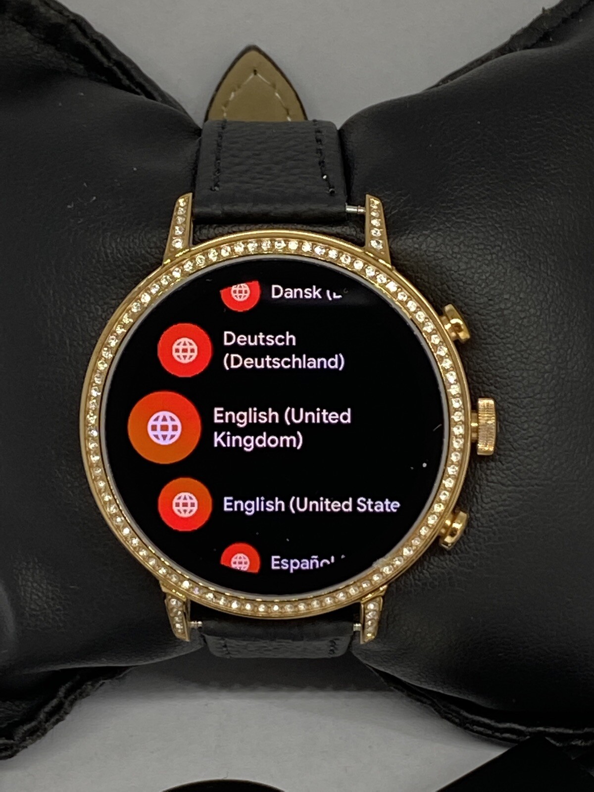 Fossil Gen 4 Authentic Digital Dial Smart Watch Custom Band FTW6011 BA340