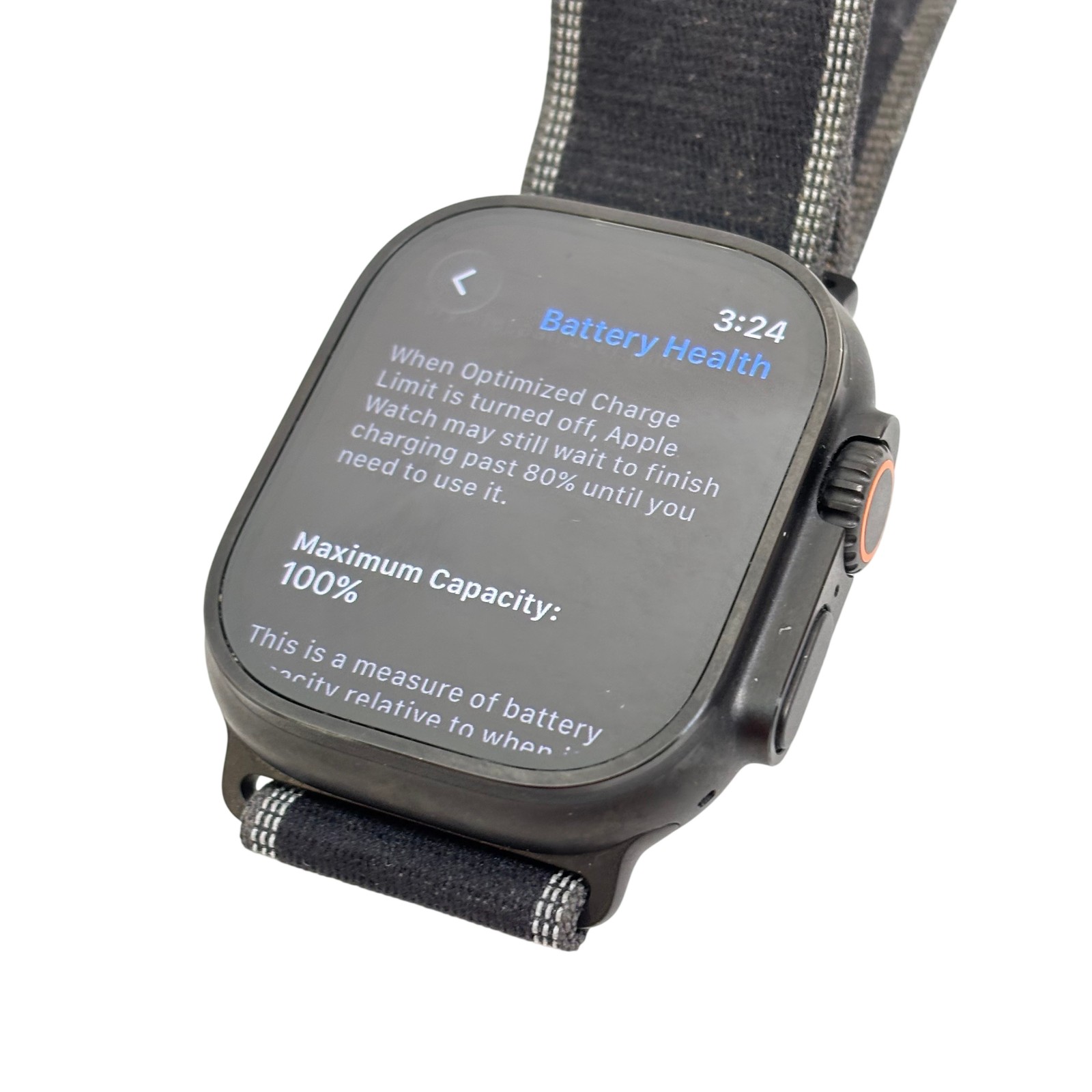 Apple Watch Ultra 3 MF1H4LW/A GPS Cellular 49mm Smartwatch – Black Titanium