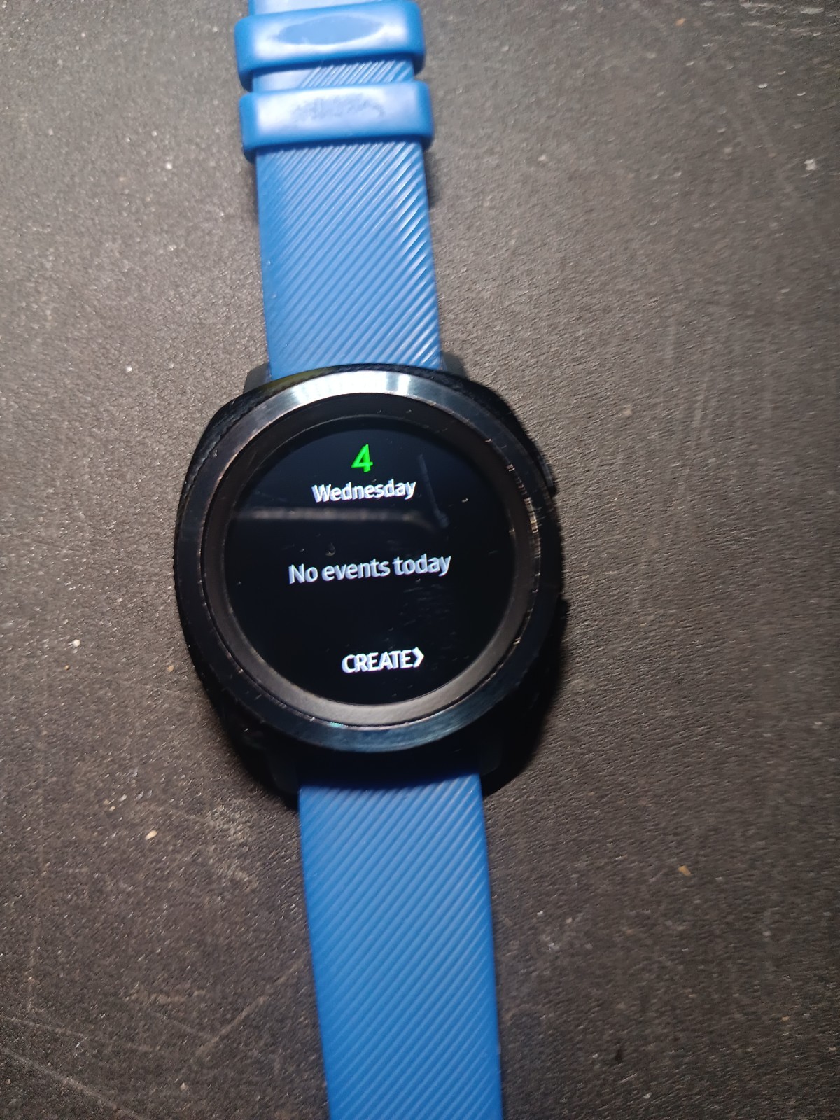 Samsung Gear Sport 44.6mm Black Case Silicone Band Classic Buckle – (SM-R600)