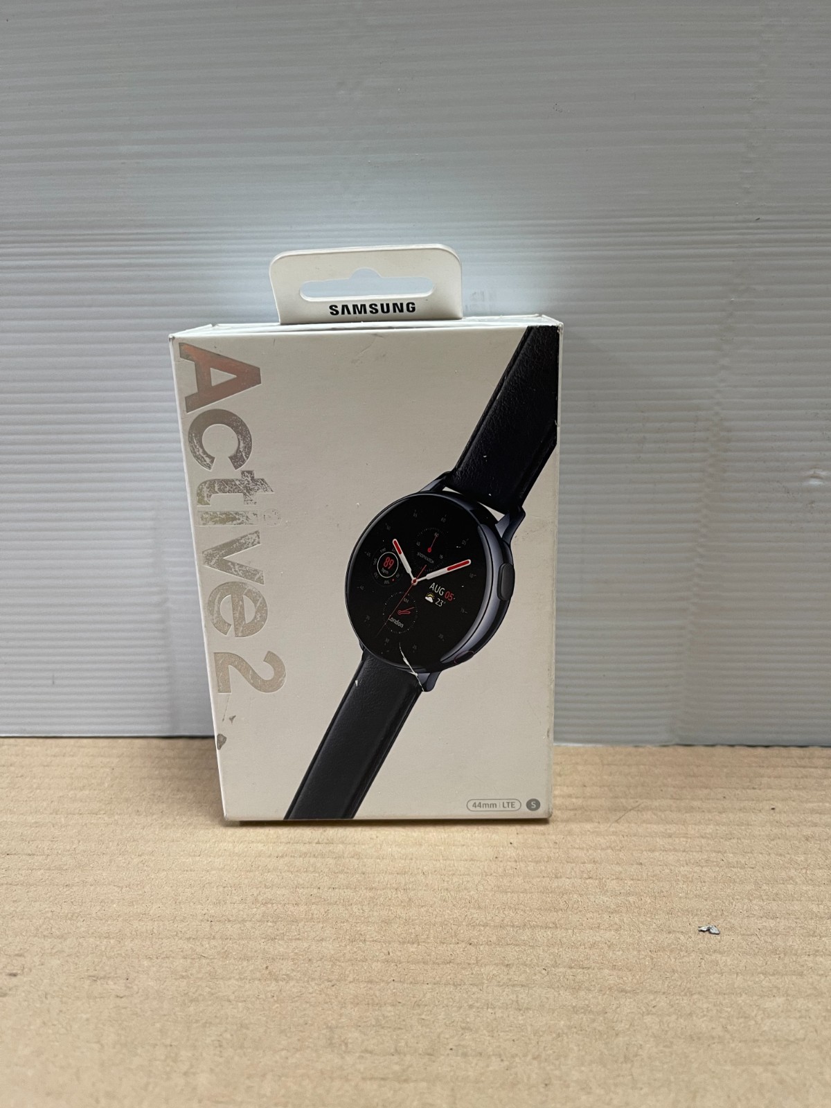 Samsung Galaxy Watch Active 2 SM-R825 44mm Stainless Steel Case with Leather…