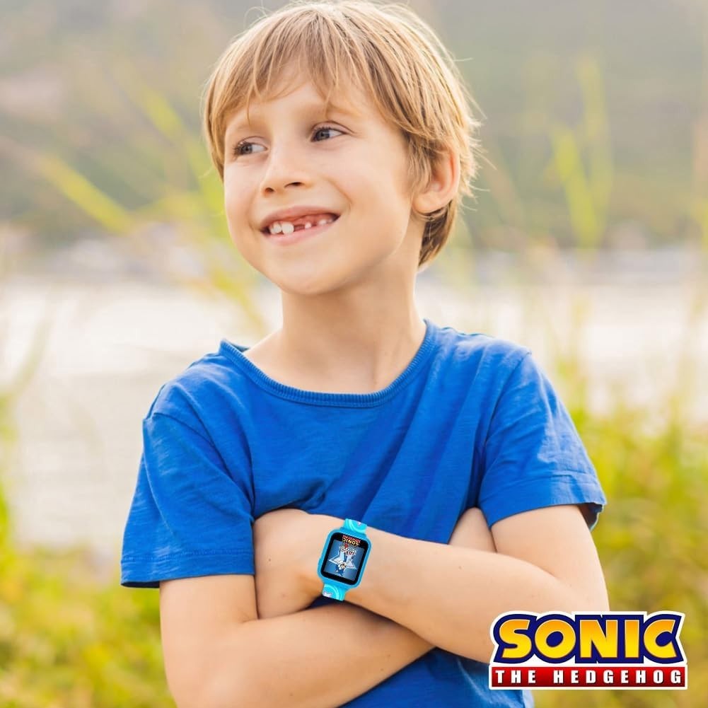 Trendy Sonic Kids Smartwatch – Touchscreen Fun with Selfie Cam & Learning Games