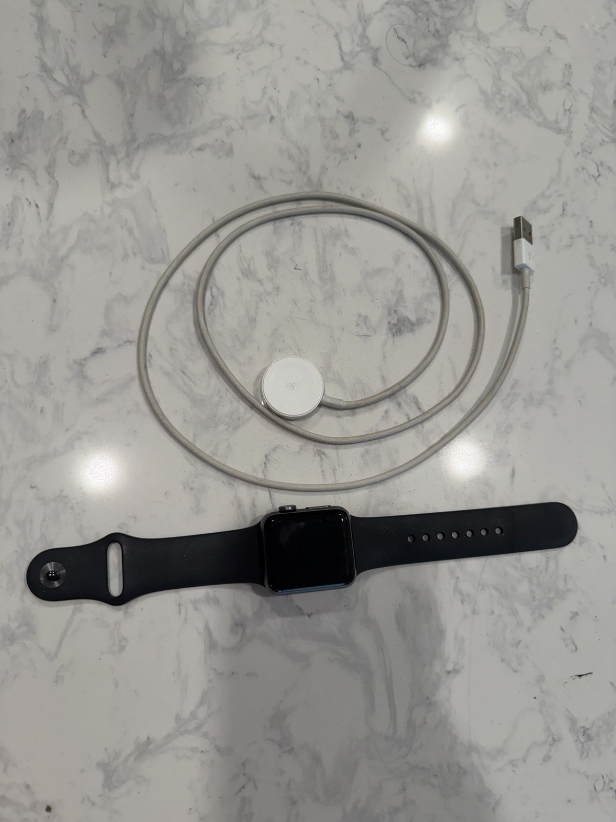 Apple Watch Series 3 Black Sports Band
