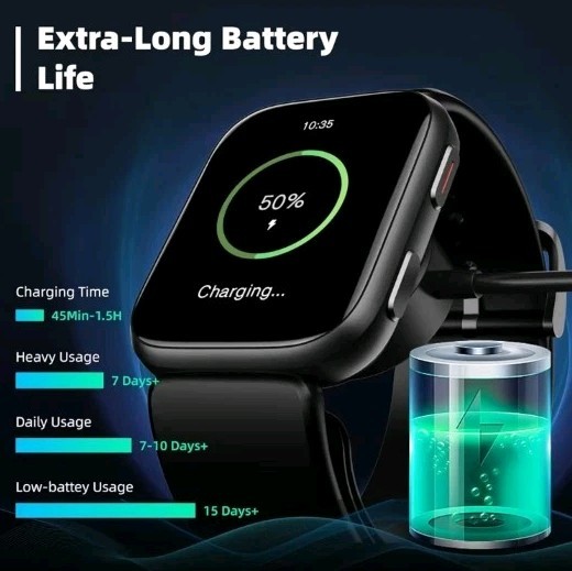 BP Doctor Smart Watch, 1.95″ Smart Watch Blood Pressure Monitor with Air Pump…