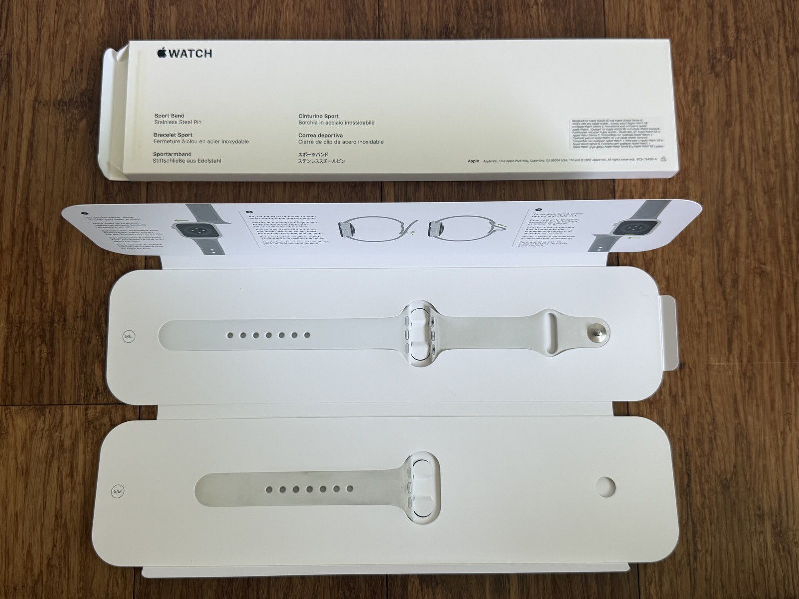 Apple Watch Series 6 Stainless Steel 40mm • GPS+Cellular • Silver • White Band