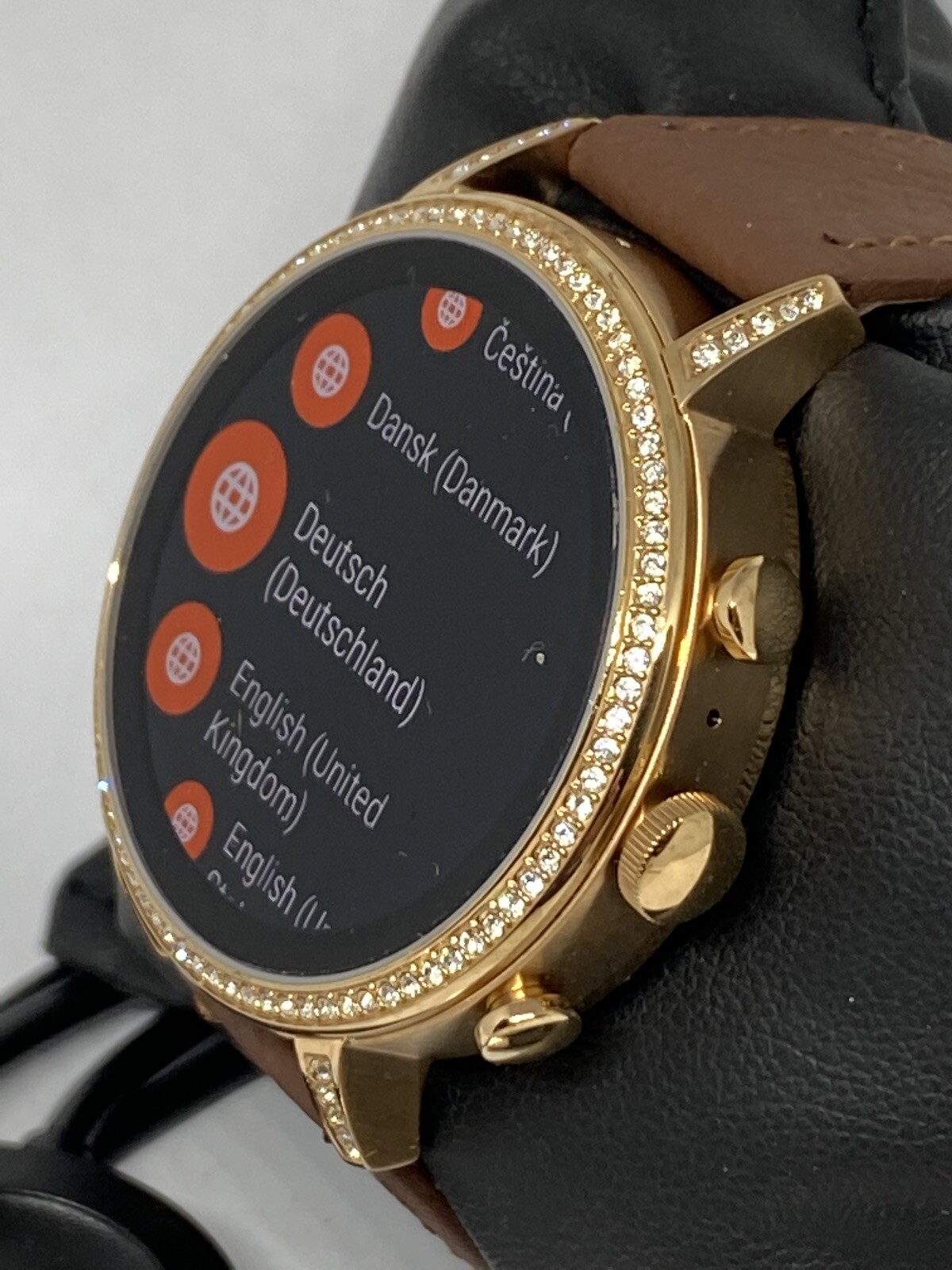 Fossil Gen 4 Authentic Digital Dial Smart Watch Custom Band FTW6011 LT433